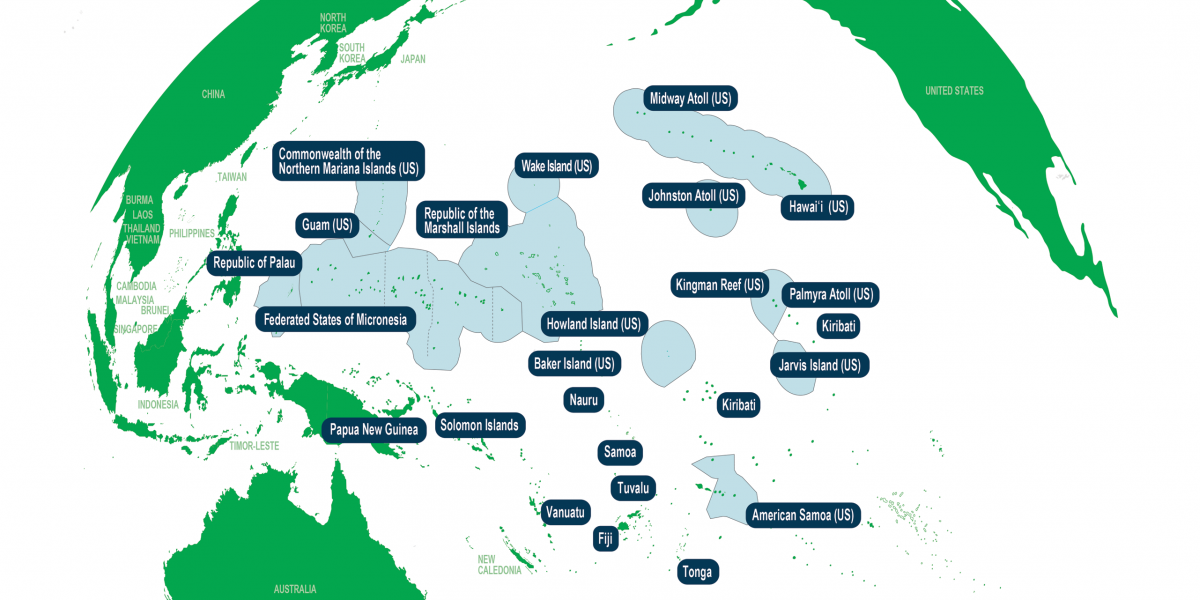 The Pacific Islands Exclusive Economic Zones EEZs Asia Matters For