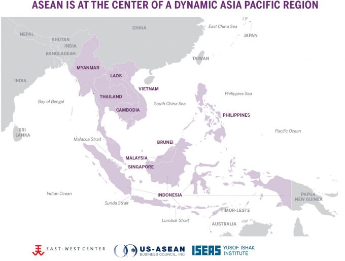 ASEAN map